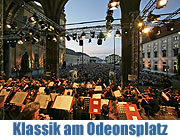 Klassik am Odeonsplatz mit vielen internationalen Stars am 6.+7.07.2008 (Foto: Veranstalter)